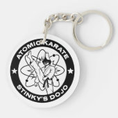 Porte-clés Atomic Karate - Dojo de Stinky (Dos)