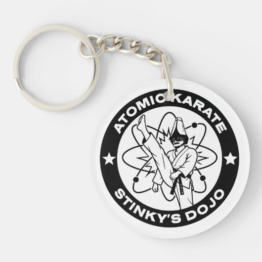 Porte-clés Atomic Karate - Dojo de Stinky (Devant)