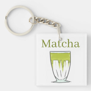 Porte-clés Attache-clé matcha