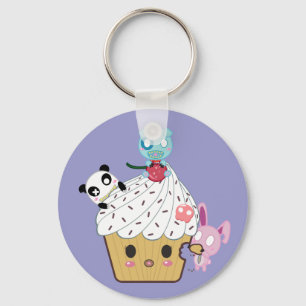 Porte-clés Attaque de petit gâteau ! (>_<)