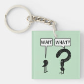 Porte-clés Attends, Quoi ? (Devant)