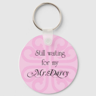Porte-clés Attente toujours de mon M. Darcy