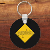 Porte-clés Attention : Adrénaline. (Recto)