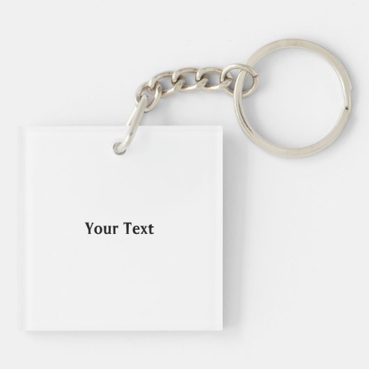 Porte-clés Attention Ce Modèle est #libre d'utiliser Cutomize (Dos)