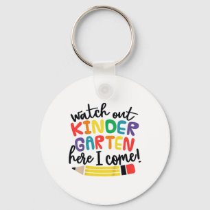 Porte-clés Attention maternelle me voici Kinder Ck à l'école
