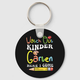 Porte-clés Attention maternelle me voici Kinder retour école