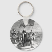 Porte-clés Atterrissage Christopher-Columbus (Recto)