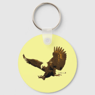 Porte-clés Atterrissage d'aigle
