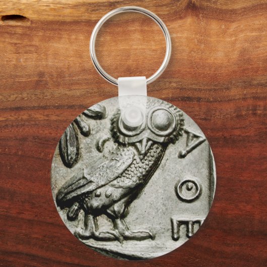 Porte-clés Attica Tetradrachm Owlthena (Recto)