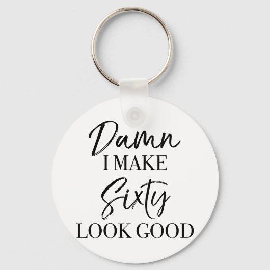 Porte-clés Attitude 60e anniversaire (Recto)