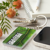 Porte-clés "Attitude de gratitude" Motivation Affirmation (Devant droit)