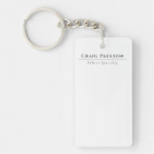 Porte-clés Attractive Simple Professional Plain Minimalist (Devant)
