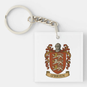 Porte-clés au blason de la famille O'Brien