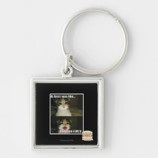 Porte-clés Au début, j'étais comme (Devant)