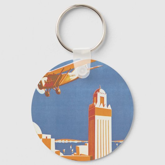 Porte-clés Au Maroc Par Avion (Recto)