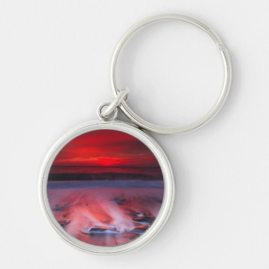 Porte-clés Aube au-dessus de la mer orageuse (Devant)