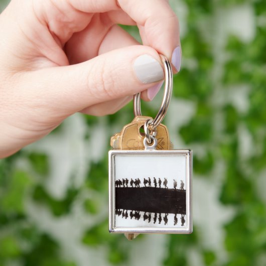 Porte-clés Aube mars (main)