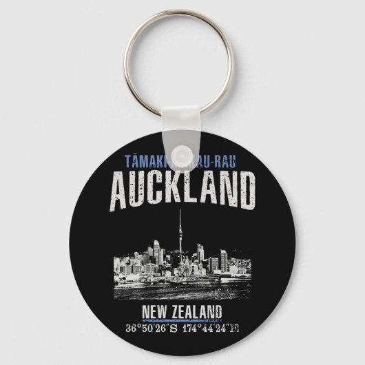 Porte-clés Auckland (Recto)