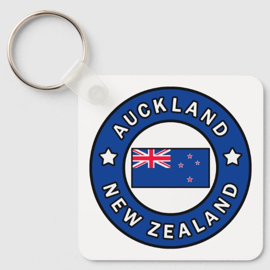 Porte-clés Auckland Nouvelle-Zélande (Recto)