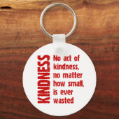 PORTE-CLÉS AUCUN ACTE DE GENTILLESSE (Recto)