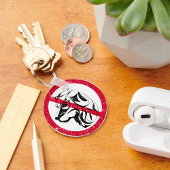 Porte-clés Aucun chien autorisé Porte - clé