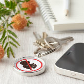 Porte-clés Aucun écureuil (Côté)