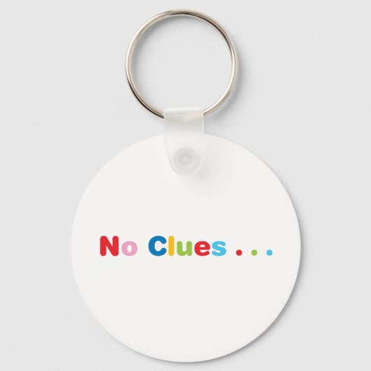 Porte-clés Aucun indice (Recto)