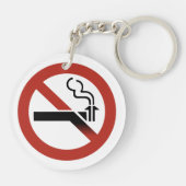 Porte-clés Aucun Porte - clé acrylique du logo de soumission (Dos)