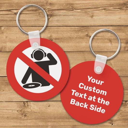 Porte-clés Aucun Porte - clé de zone DJ