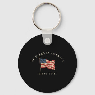 Porte-clés Aucun Rois En Amérique Depuis 1776 Drapeau América