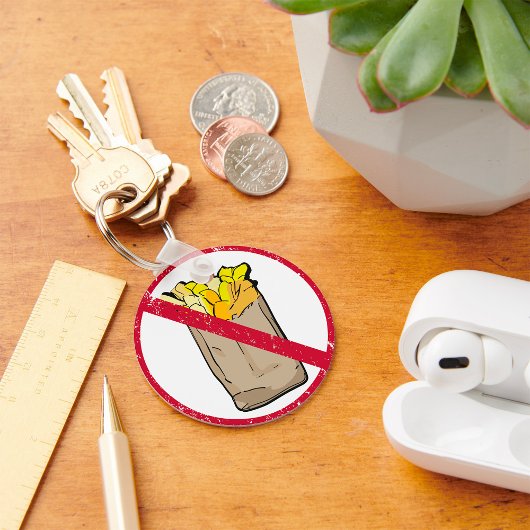 Porte-clés Aucun signe Fries