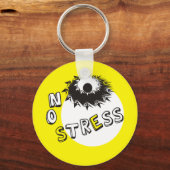 PORTE-CLÉS AUCUN STRESS (Recto)