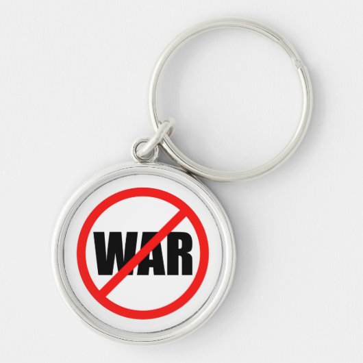Porte-clés Aucun symbole de guerre (Devant)