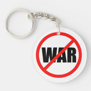 Porte-clés Aucun symbole de guerre