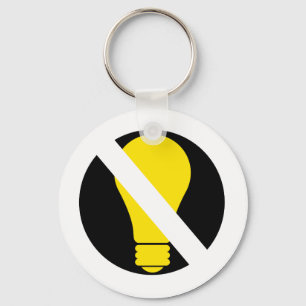 Porte-clés aucune ampoule à incandescence