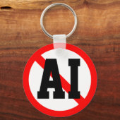 Porte-clés Aucune IA (Verso)