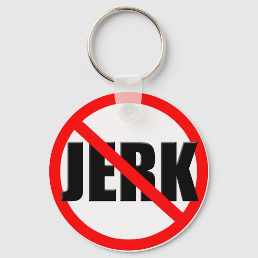Porte-clés Aucune zone de Jerk (Recto)