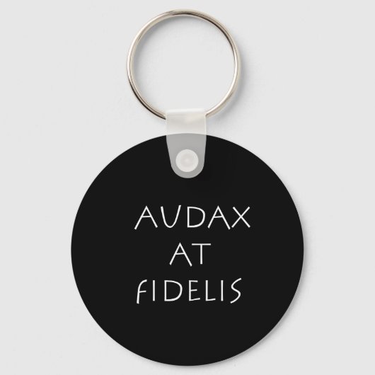 Porte-clés Audax à fidelis (Recto)