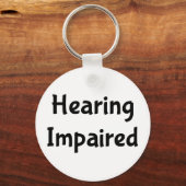 Porte-clés Audience déficiente (Recto)