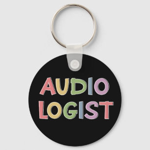 Porte-clés Audiologiste Docteur en audiologie Diplômes