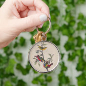 Porte-clés Audubon Peint Bunting Bird Wildlife (Main)
