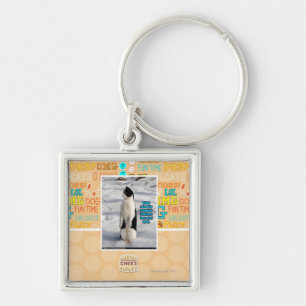 Porte-clés Augmenté par des pingouins