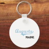 Porte-clés Augusta Maine City Classic (Recto)