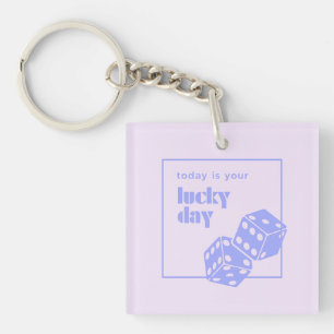 Porte-clés Aujourd'hui est votre jour de chance, Lucky, Lucki