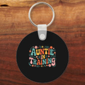Porte-clés Auntie In Training Aunt Shirt For Hostal Labor Nep (Recto)
