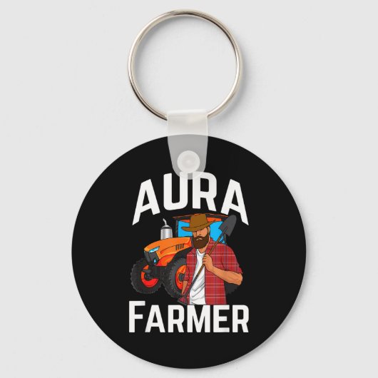Porte-clés Aura Farmer Funny Meme  (Recto)