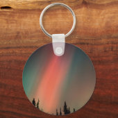 Porte-clés Aurora Borealis, aurores boréales, Alaska (Recto)