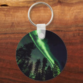 Porte-clés Aurora borealis en Laponie finlandaise (Recto)