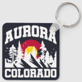 Porte-clés Aurora, Colorado (Dos)