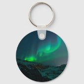Porte-clés aurores boréales aurora boréales étoiles Alaska (Recto)
